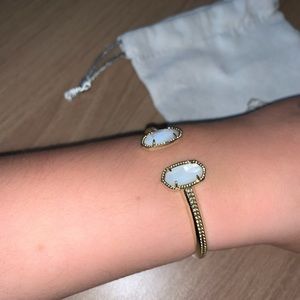 Kendra Scott Elton gold cuff bracelet